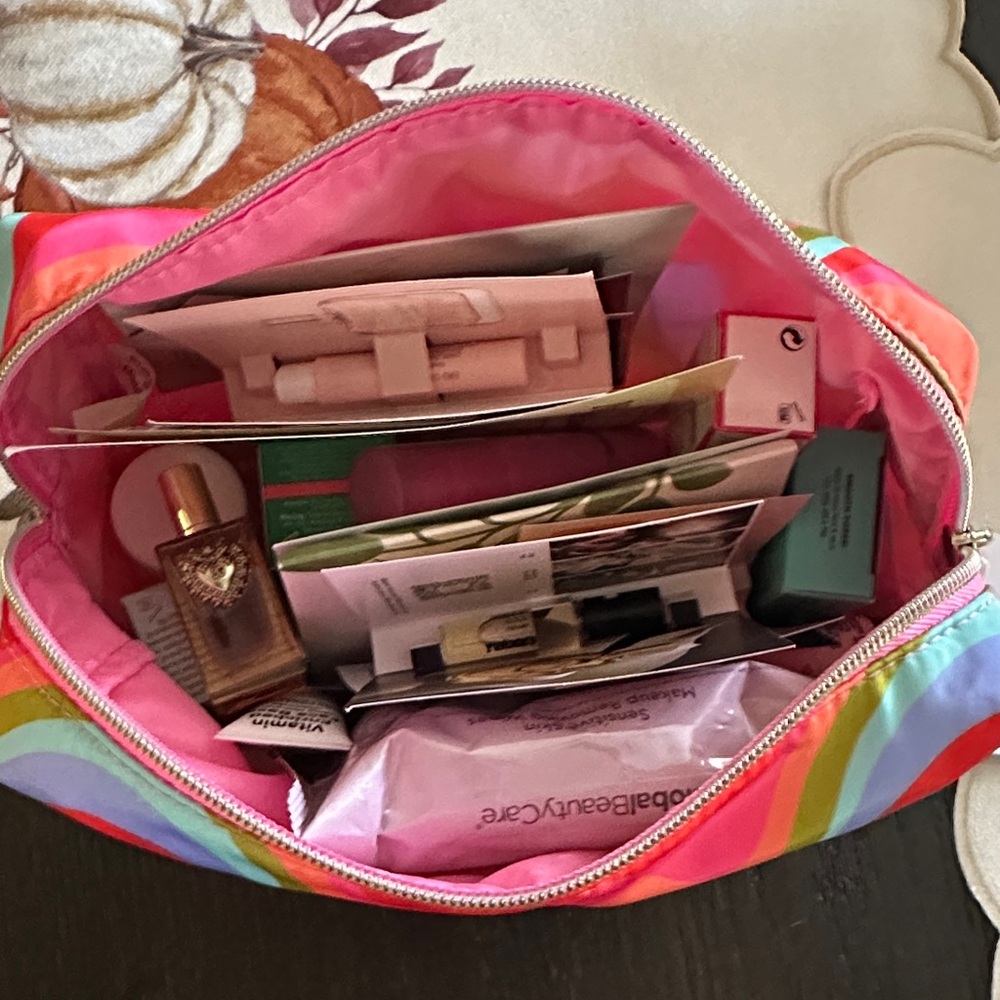 Perfume, Makeup & Skincare Sample Bag